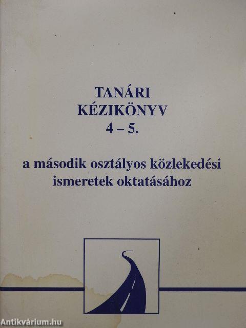 Tanári kézikönyv 4-5.