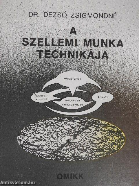 A szellemi munka technikája