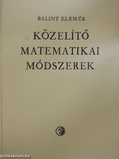 Közelítő matematikai módszerek