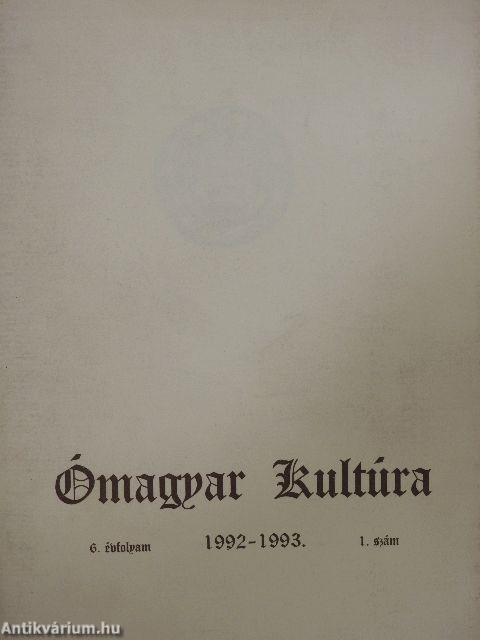 Ómagyar Kultúra 1992-3/1.