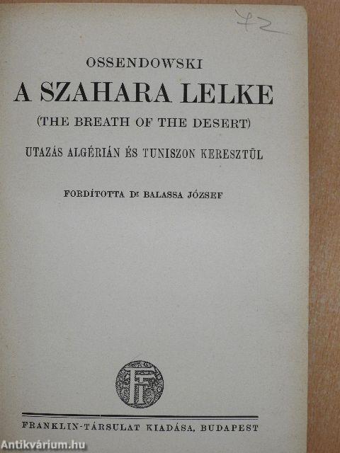 A Szahara lelke