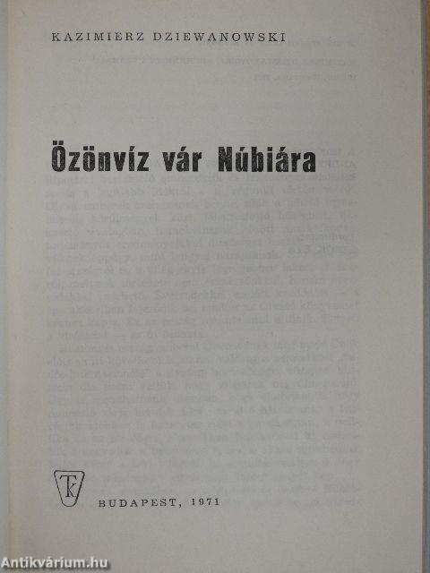 Özönvíz vár Núbiára