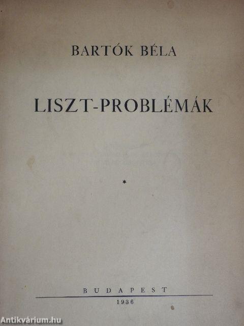 Liszt-problémák