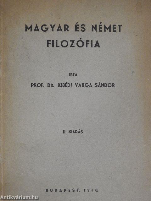 Magyar és német filozófia