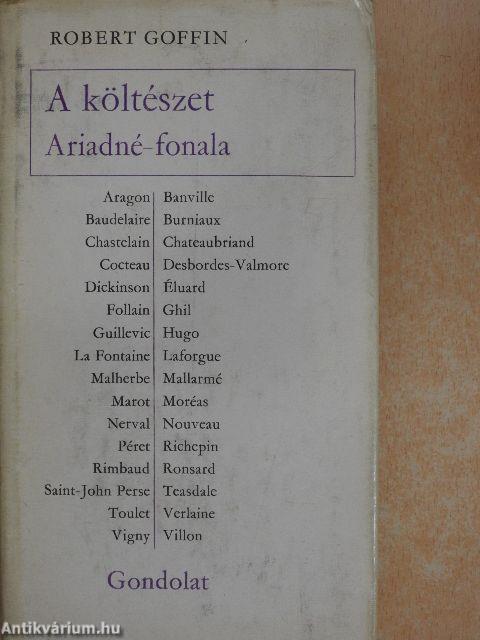 A költészet Ariadné-fonala