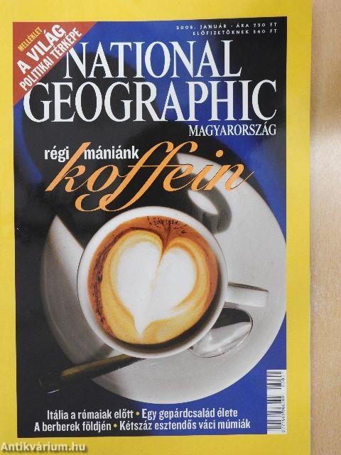 National Geographic Magyarország 2005. (nem teljes évfolyam)