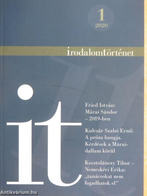 Irodalomtörténet 2020/1-4.