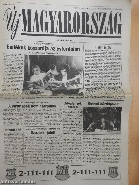 Új Magyarország 1994. december 10.