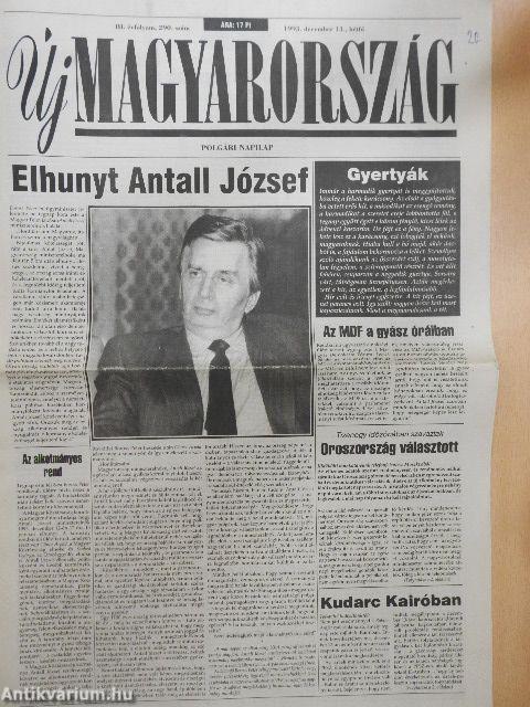 Új Magyarország 1993. december 13.