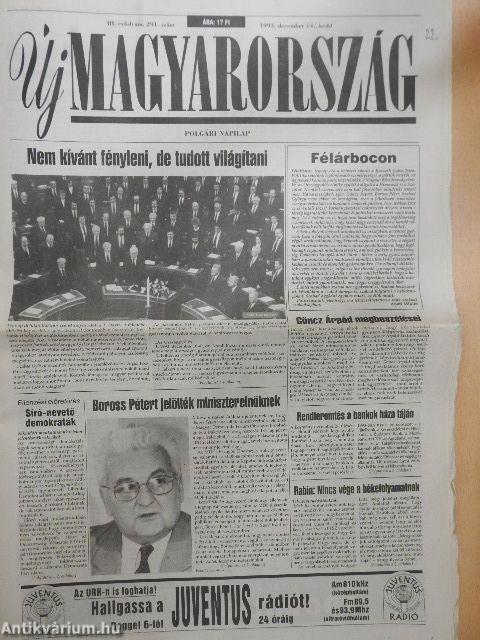 Új Magyarország 1993. december 14.