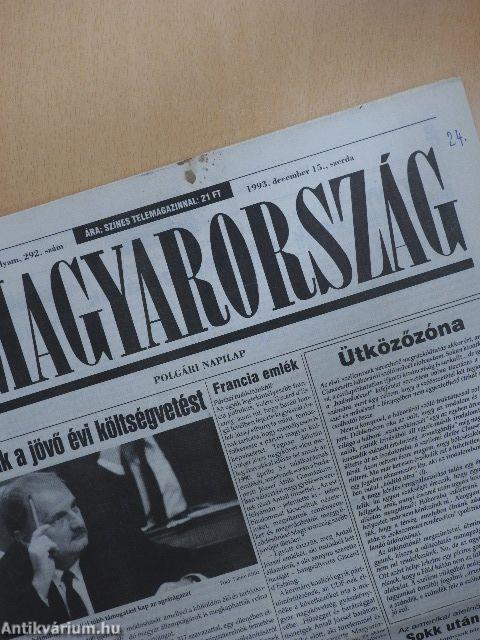 Új Magyarország 1993. december 15.