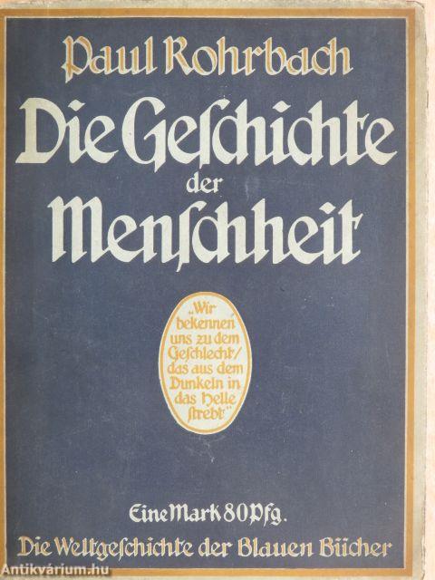 Die Geschichte der Menschheit (gótbetűs)