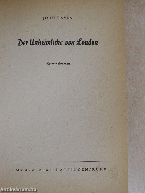 Der Unheimliche von London