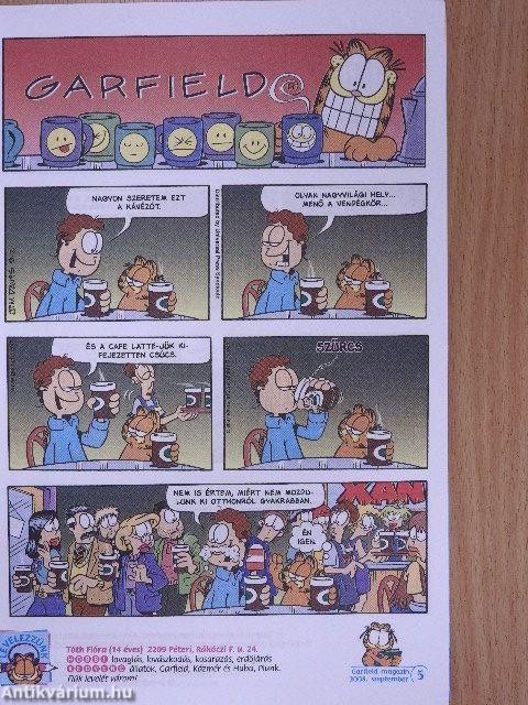 Garfield 2008/9. szeptember