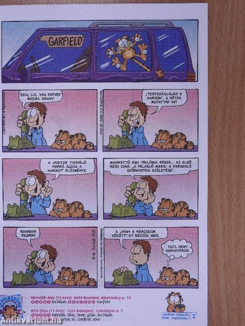 Garfield 2008/9. szeptember