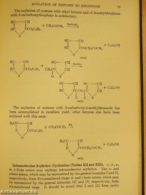 Organic Reactions VIII.