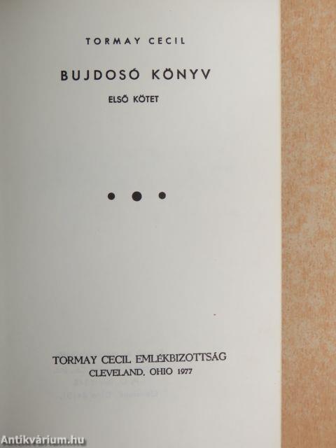 Bujdosó könyv I-II.