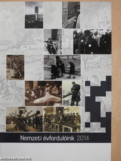 Nemzeti évfordulóink 2014