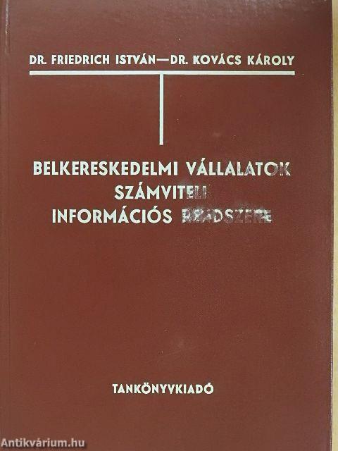 Belkereskedelmi vállalatok számviteli információs rendszere