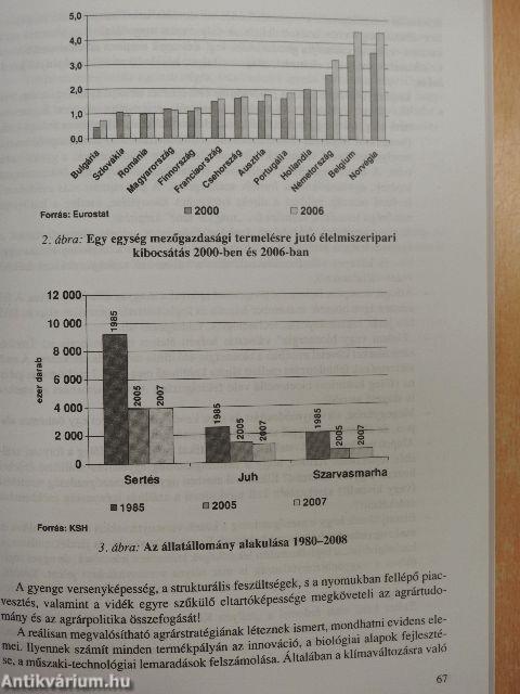 A Magyar Tudományos Akadémia Agrártudományok Osztályának 2008. évkönyve