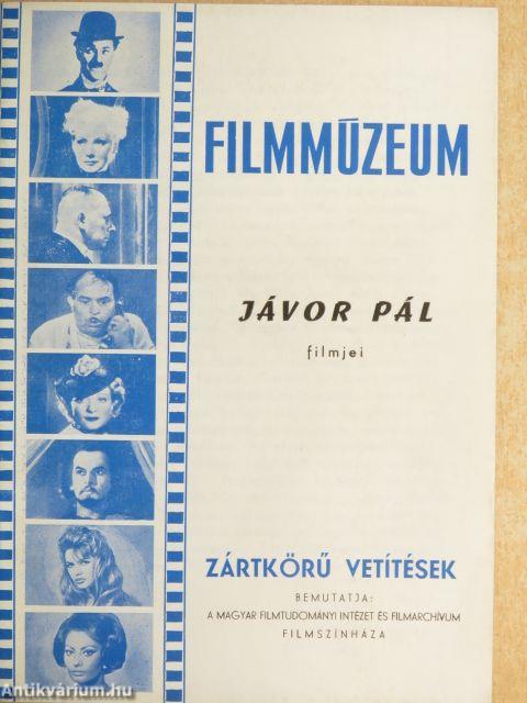 Jávor Pál filmjei