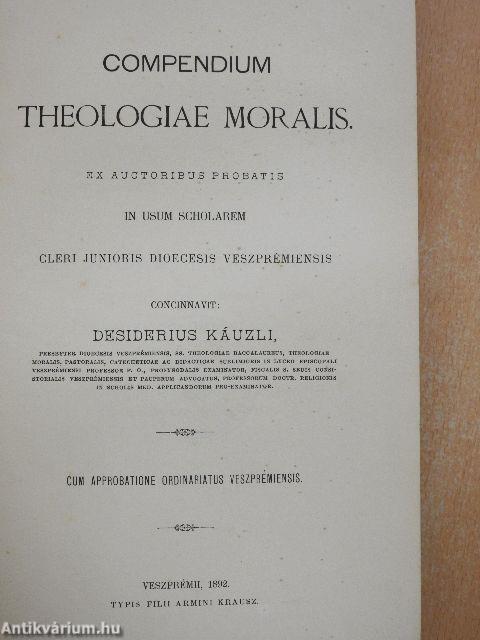 Compendium theologiae moralis