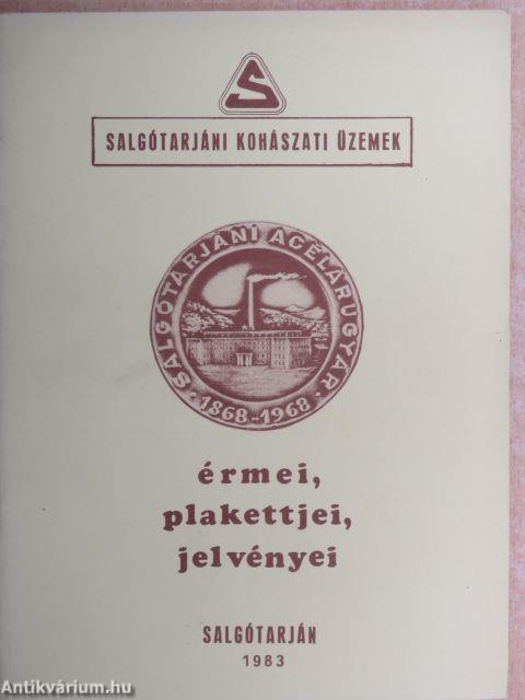 Salgótarjáni Kohászati Üzemek érmei, plakettjei, jelvényei