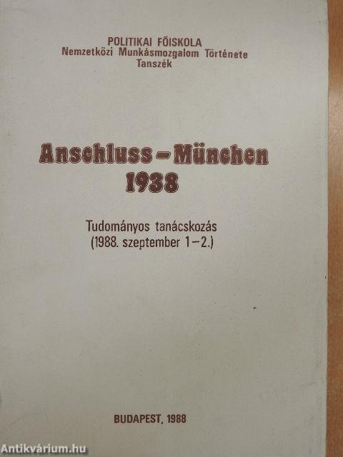 Anschluss-München 1938