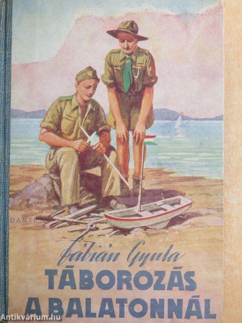 Táborozás a Balatonnál