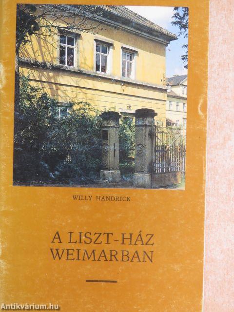 A Liszt-ház Weimarban