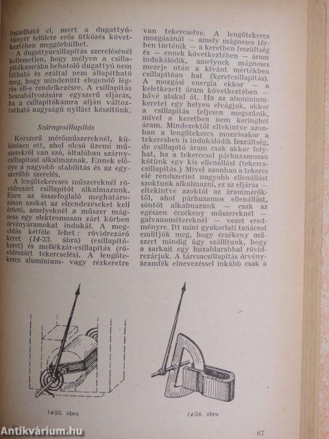 Villamos mérőműszerek a híradástechnikában