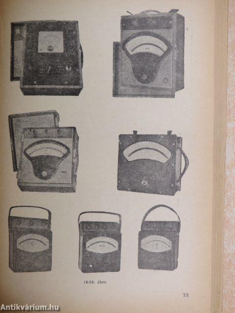 Villamos mérőműszerek a híradástechnikában