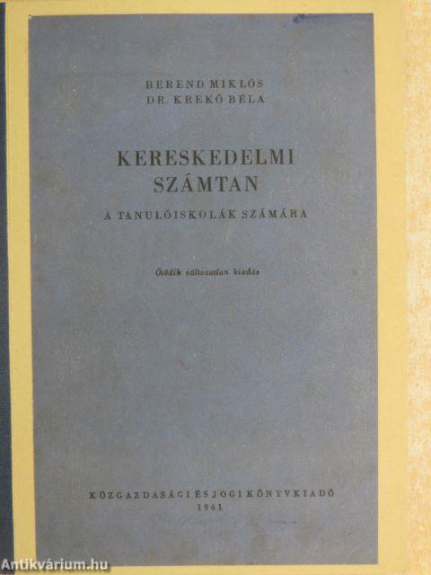 Kereskedelmi számtan