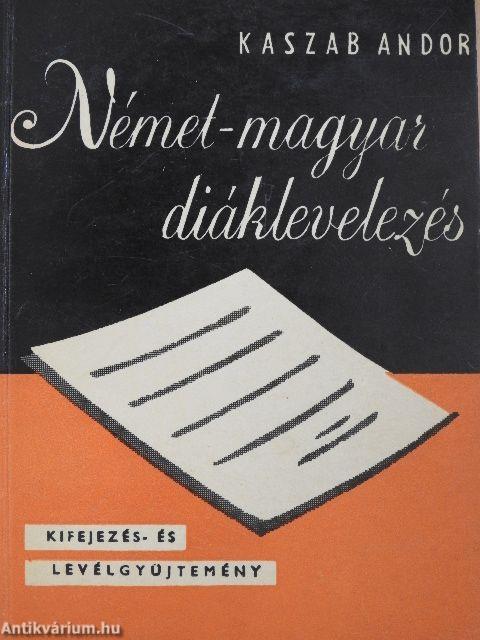 Német-magyar diáklevelezés