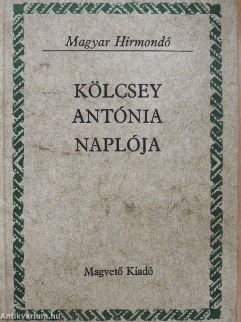 Kölcsey Antónia naplója