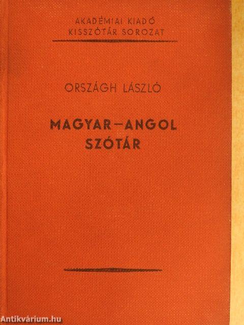 Magyar-angol szótár