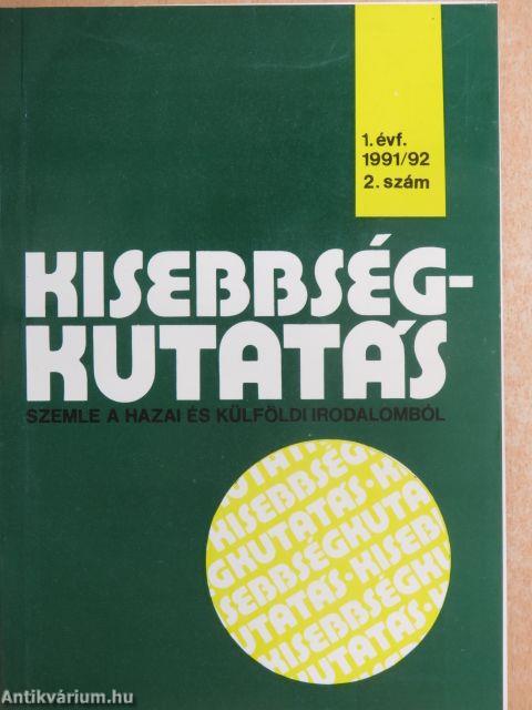 Kisebbségkutatás 1991-92/2.
