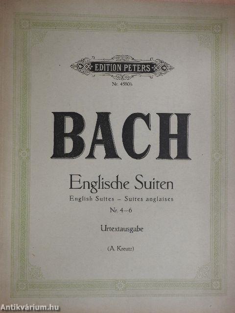 Englische Suiten Nr. 4-6.