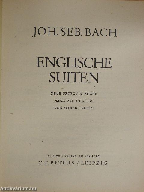 Englische Suiten Nr. 4-6.