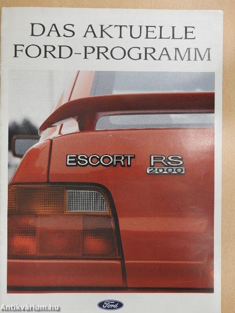 Das Aktuelle Ford-Programm
