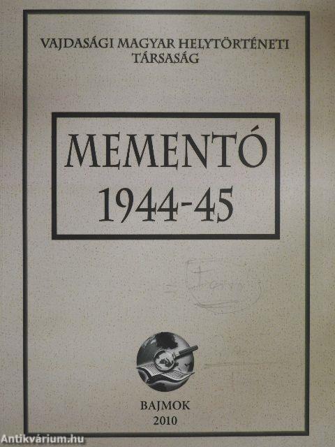 Mementó 1944-45
