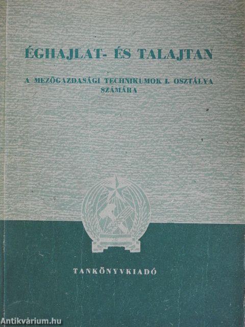 Éghajlat- és talajtan