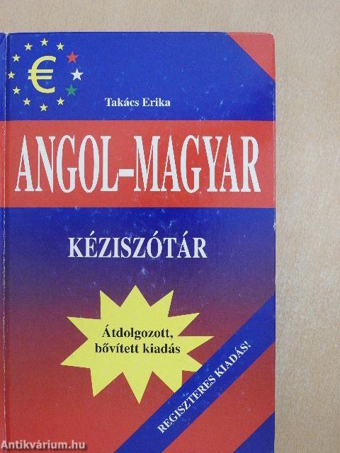 Angol-magyar kéziszótár