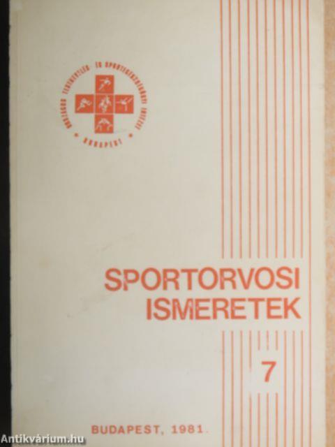 Sportorvosi ismeretek 7.