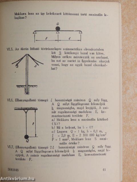 Kinematika és kinetikai példatár