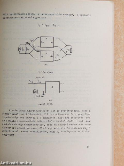 Elektronikus áramkörök I/B.