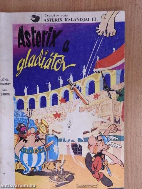 Asterix, a gladiátor