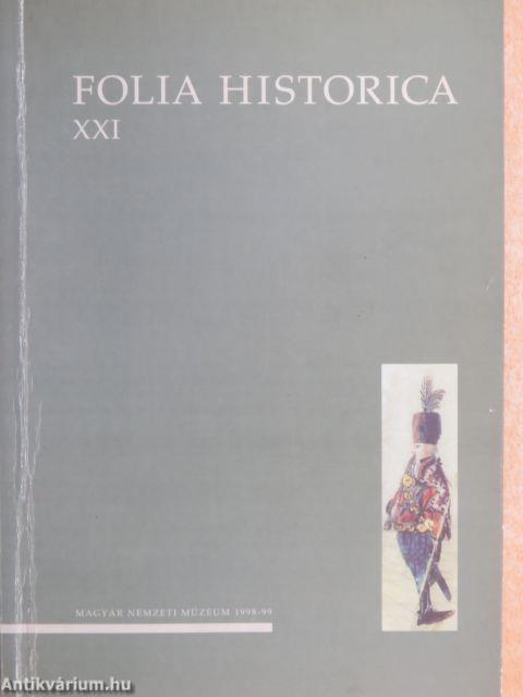 Folia Historica XXI.