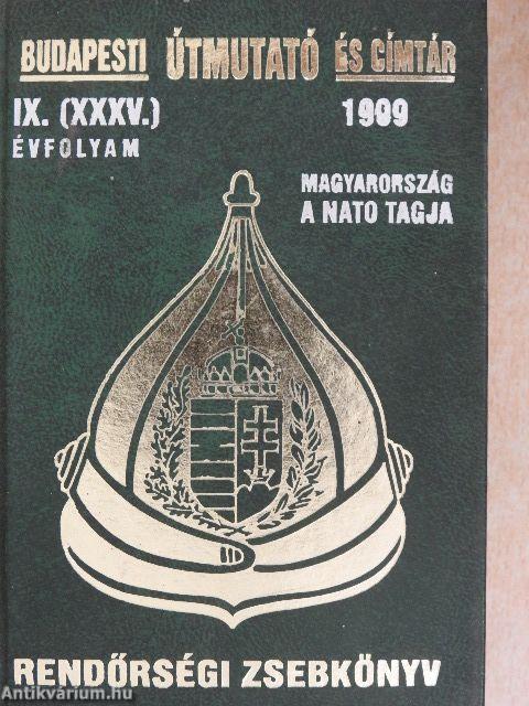 Rendőrségi zsebkönyv 1999