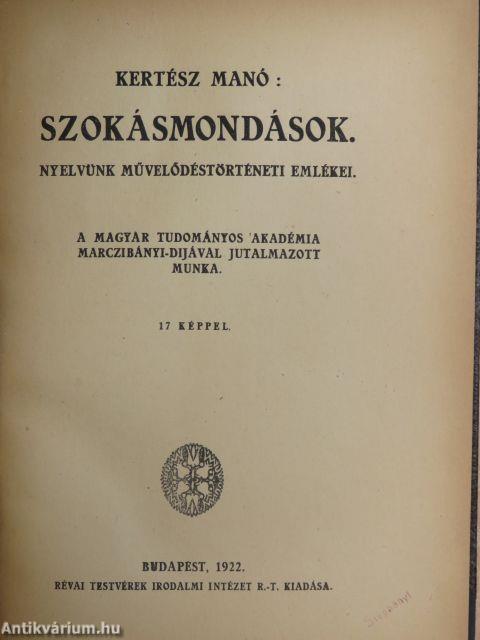 Szokásmondások